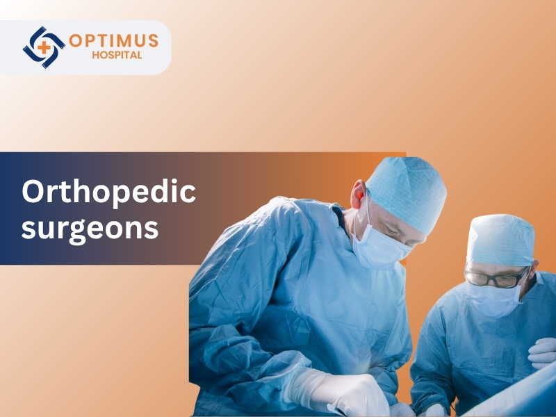 "Orthopedic surgeons at Optimus Hospital performing surgery in Gurgaon"